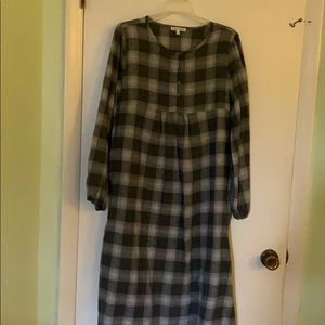 Flannel dress